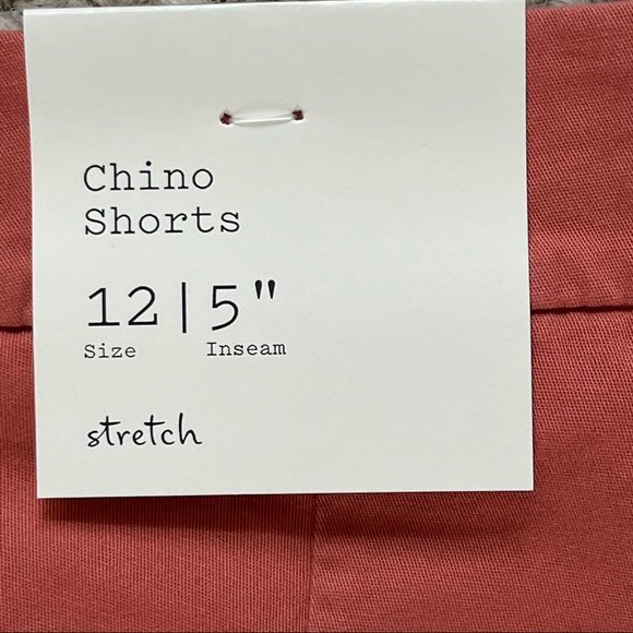 Chino Shorts Stretch 5” Inseam Flat Front - Picture 5 of 8